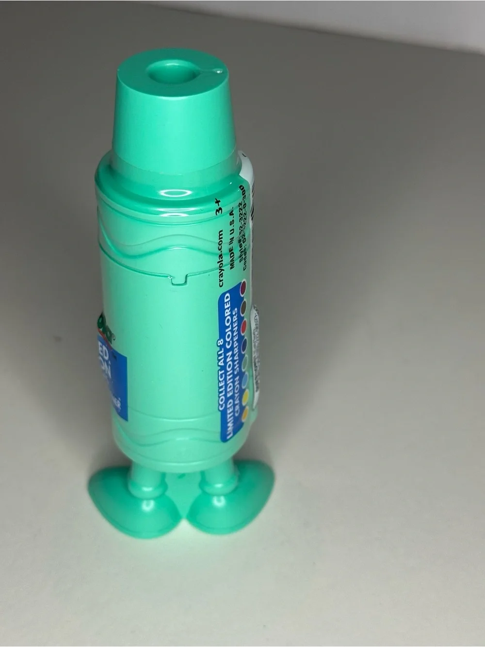 Crayola Magic Mint Green Limited Edition Retired Colors Crayon Sharpener NEW